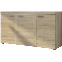 SIDEBOARD RITMO 149x40x82 cm mit 3 Türen Sonoma Eiche