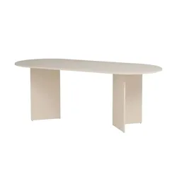 Esstisch   ¦ beige ¦ Maße (cm): B: 90 H: 75