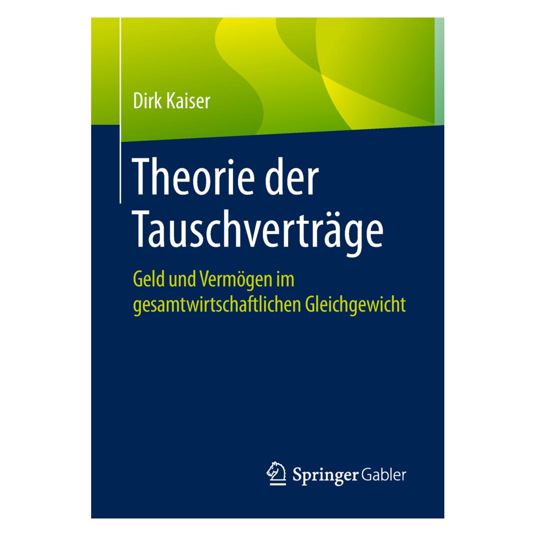Springer Theorie der Tauschverträge (Deutsch, Softcover, Dirk Kaiser) (55975449)
