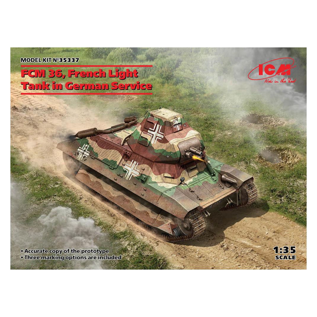 ICM FCM 36, French Light Tank in German Service (35337)