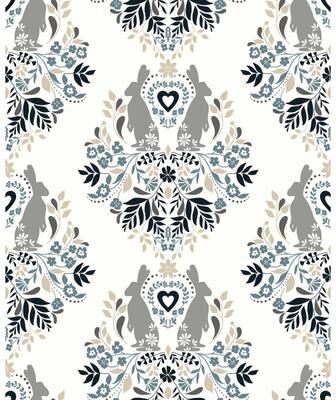 NextWall Spring Damask Peel and Stick Wallpaper - 20.5 in. W x 18 ft. L