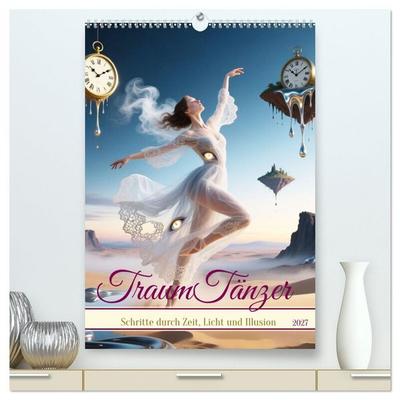TraumTänzer - Schritte durch Zeit, Licht und Illusion (hochwertiger Premium Wandkalender 2027 DIN A2 hoch), Kunstdruck in Hochglanz
