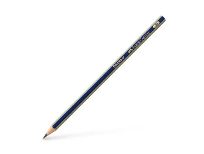 Faber Castell Gold 1221 3B potloden, zwart, 12 stuks