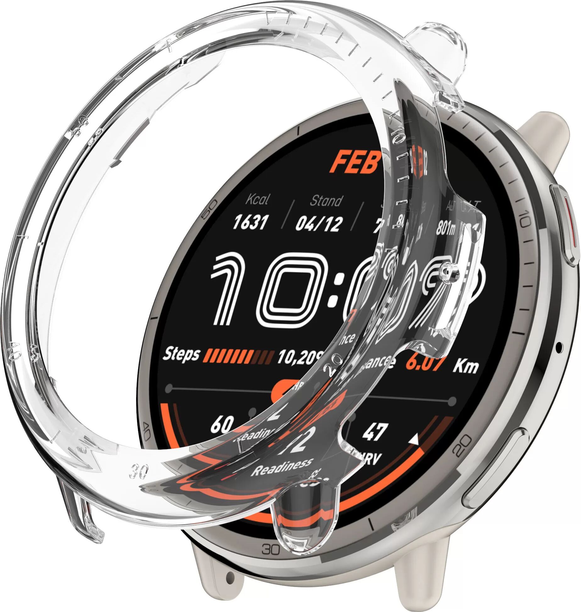 INF Amazfit Active2 Hohlschutzhülle Transparent