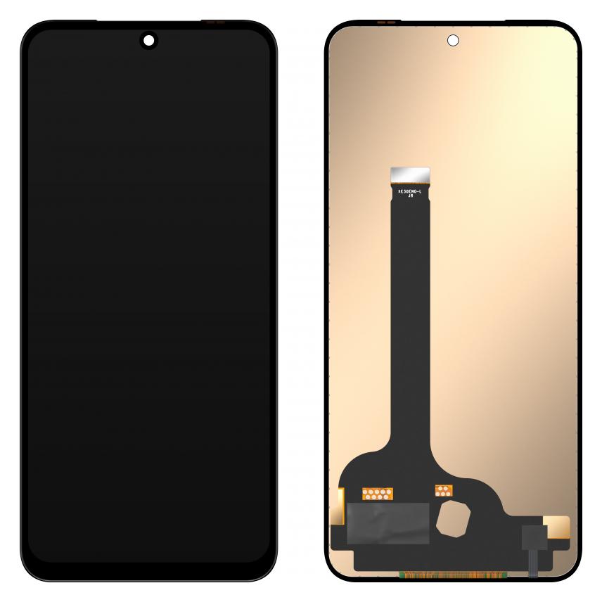 MP Display Unit für Motorola Edge 30 Neo, w/o Frame, Aftermarket, Schwarz (Display, Motorola Edge 30 Neo) (58353017)