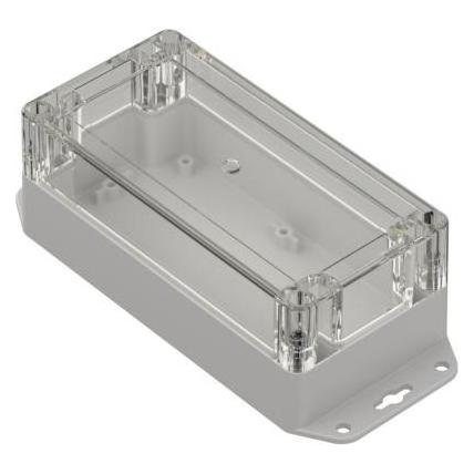 RS PRO Universalgehäuse Polycarbonat Hellgrau I (672261)