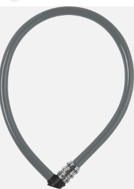 Abus 3406c/55 Kabellås Med Kode - Grå