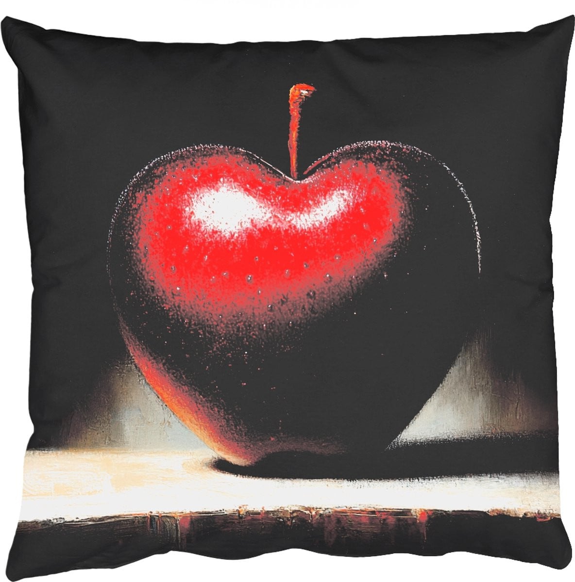 PillowMonkey Sierkussen Hart Rood - 60 x 60 cm