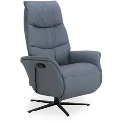 Relaxsessel himolla KARSPITZE (BHT 74x121x88 cm) - blau - BHT 74x121x88 cm