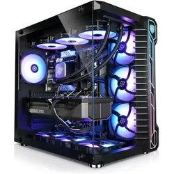 Kiebel Panorama XL Ultra (1000 GB, 32 GB, Intel Core Ultra 9 285K), PC, Schwarz