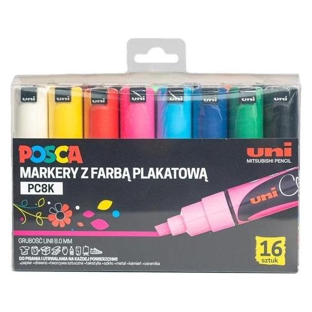 Uni-ball Postermarker PC-8K 16 Farben (16x) (47972645)