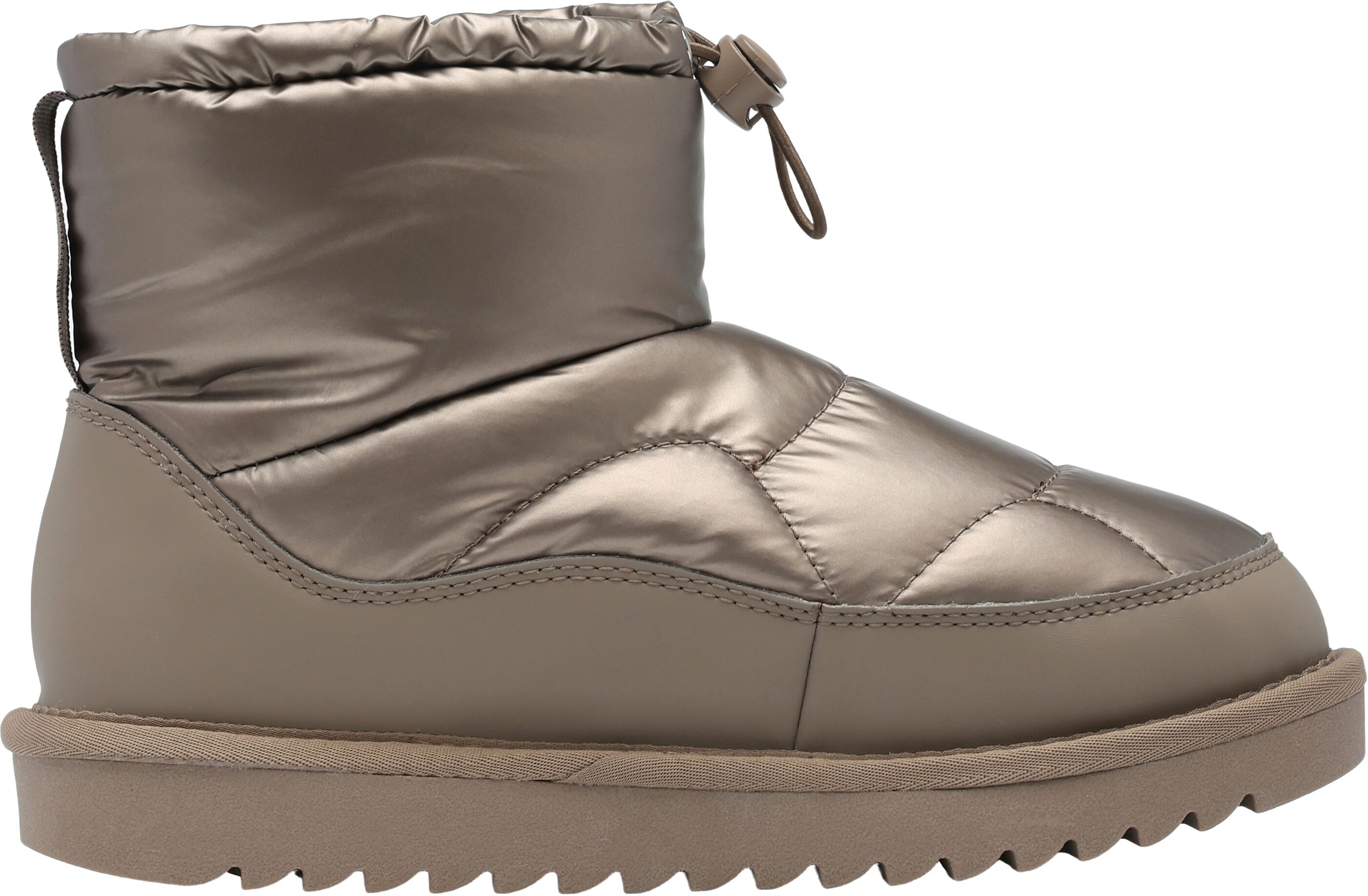 Winterboots KANGAROOS "K-UW Alice RTX", Damen, Gr. 40, wärmend, beige (gold), Synthetik, Textil, Schuhe Winterboots, Wasserdicht, Warmfutter,Winterschuhe, Winterstiefel, Snowboots gold 40, wärmend