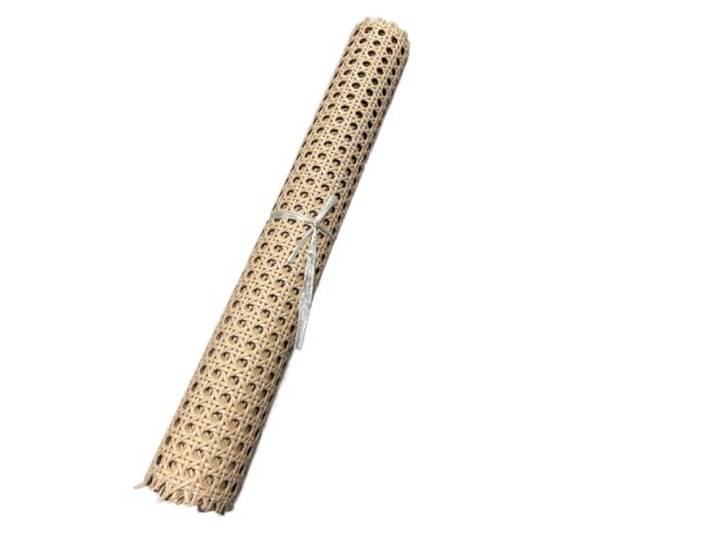 Achteckige Rattanrolle aus Kunststoff Reparaturwerkzeug for Stuhl-Tisch-Decken(Wood-Color-Set,W-45cm-L-200cm)