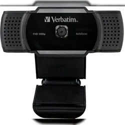 VERBATIM 49578 Webcam AWC-01 - Full HD 1080p, schwarz