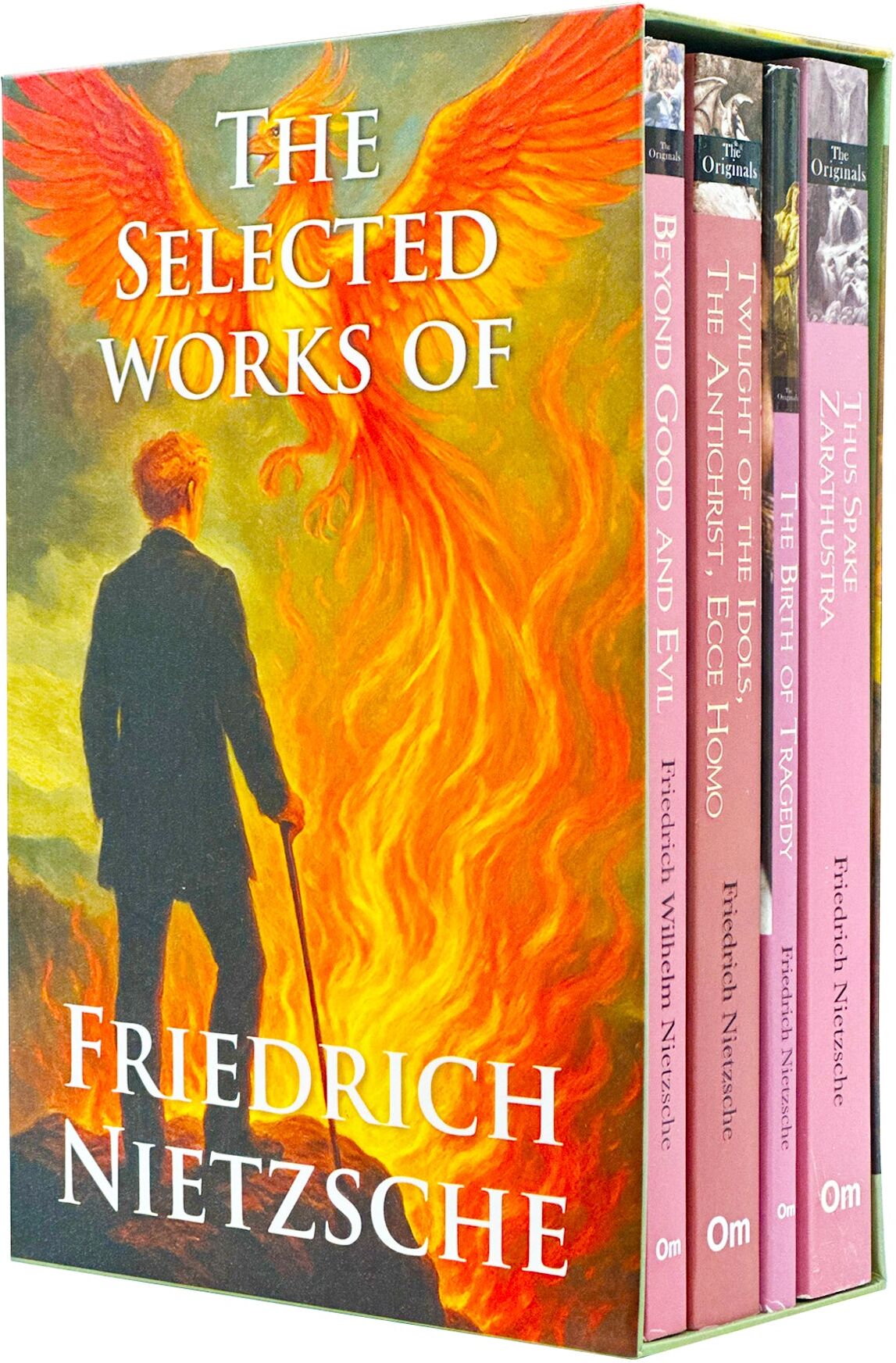 OM Books The Selected Works of Friedrich Nietzsche 4 Books Collection Set