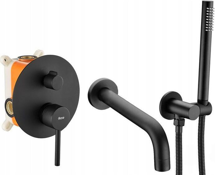 Rea Inbouw Badmengkraan Lungo Black met Box