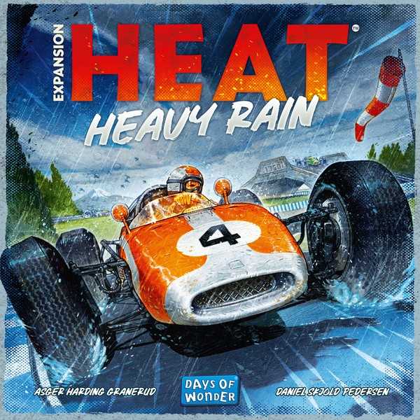 Heat: Pedal to the Metal - Heavy Rain Expansion for Board Games by Days of Wonder