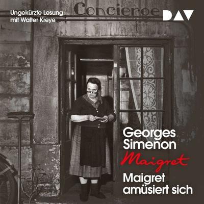 Maigret amüsiert sich - Georges Simenon, Audio, 9783742410818