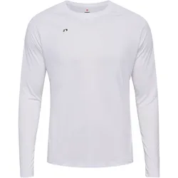 newline Beat langarm Laufshirt Herren 9001 - white S