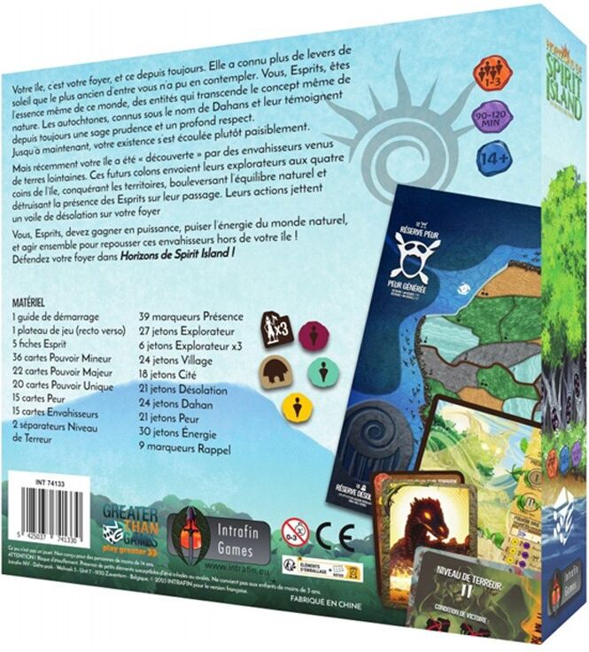 Intrafin Games Horizons de Spirit Island VF