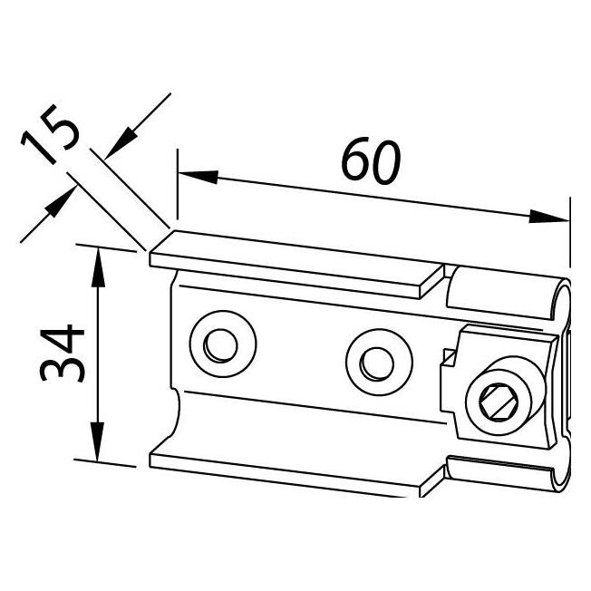 Dormakaba Zargentaschen (81040500099)