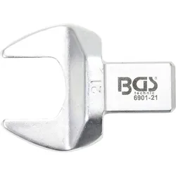 BGS Einsteck-Maulschlüssel 21 mm Aufnahme 14 x 18 - 6901-21