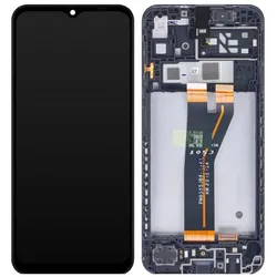 Samsung Display Unit für Galaxy A14 A145, Non EU Version, Schwarz (Display), Mobilgerät Ersatzteile, Schwarz
