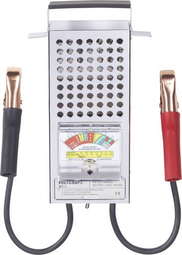 VOLTCRAFT BT-1 Kfz-Batterietester 6 V, 12V 29.5cm x 18cm x 6cm