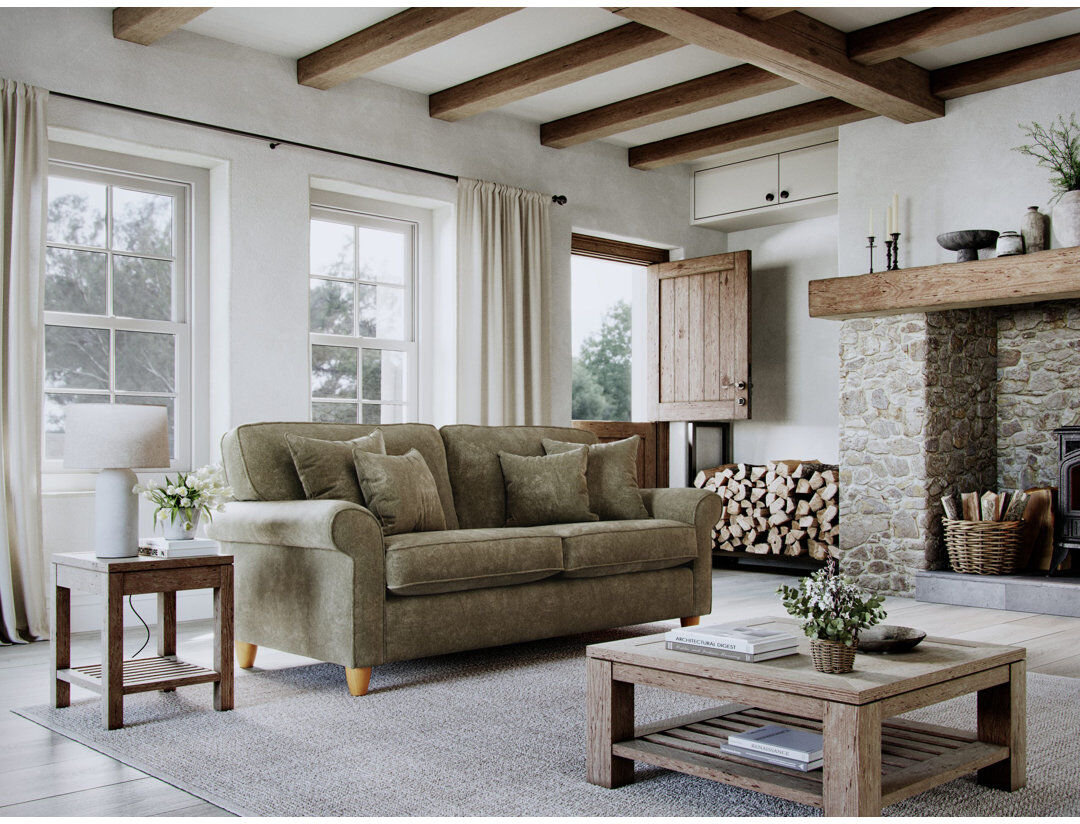 Lark Manor Clarkfield Sofa Green 3