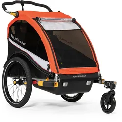 Kinderanhänger CUB X, Burley, Größe: Onesize, Farbe: Rot, Gewicht: 17,2 kg, VE: 1 Stk.