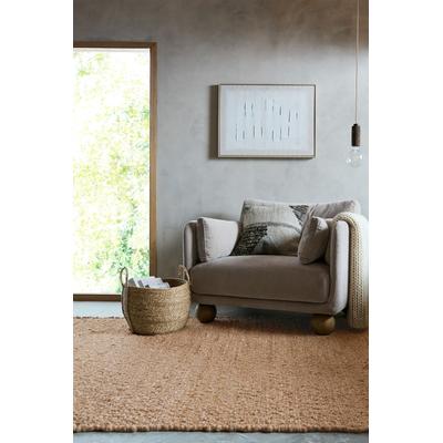 Designteppich FLAIR RUGS "FINLEY", natur, B:200cm H:10mm L:290cm, Polyester, Teppiche, Bouclé-Design in Wolloptik