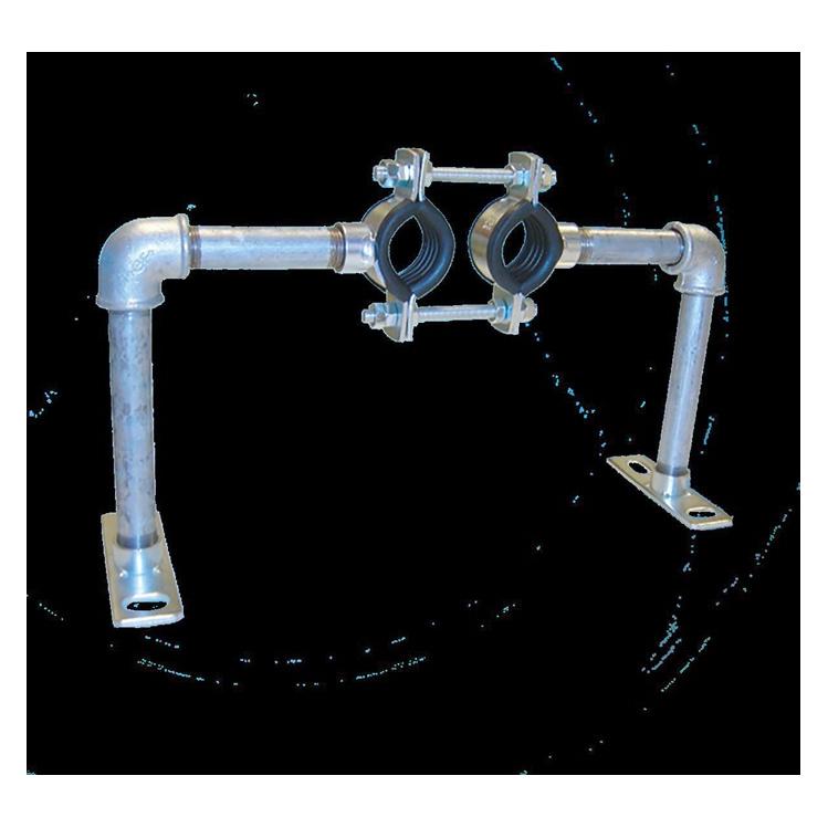 Austroflex Fixpunktschelle für Fernwärmeleitung Doppelrohr (Ausführung: 32mm - Ø125/145/160/175mm) (PC-AFS-2X32)