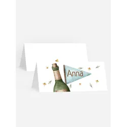 Tischkarten für Ihr Gäste selbst gestalten mit Spruch und Fotos im Onlinedesigner bei Meine-Kartenmanufaktur.de