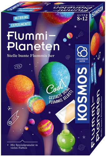 Kosmos 657765 Flummi-Planeten Experimente, Basteln, Mitbring Experimente Experimentierkasten 8 - 12 Jahre