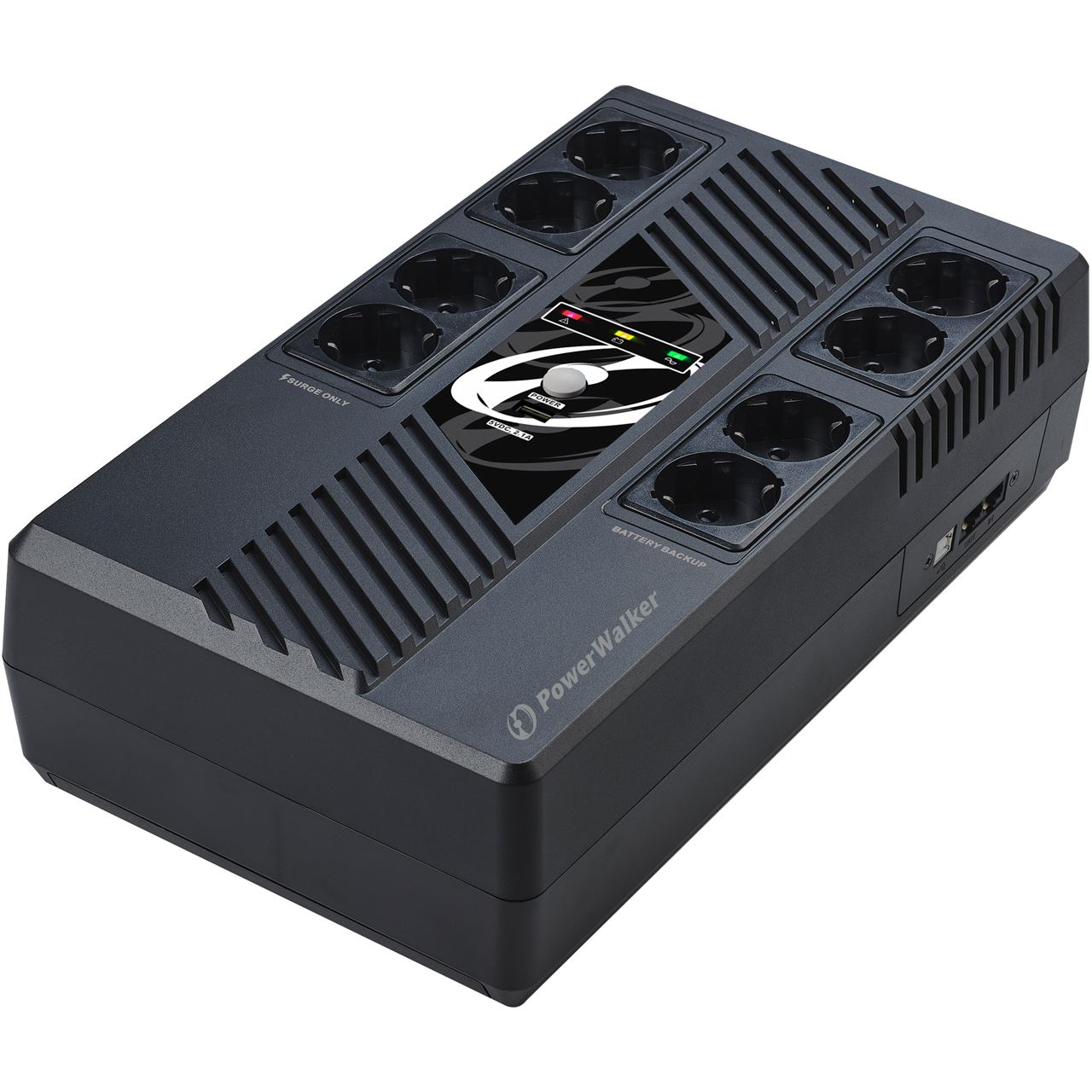 480 Watt BlueWalker PowerWalker VI 800 MS, 8x Schutzkontakt, USB/seriell (10121161)