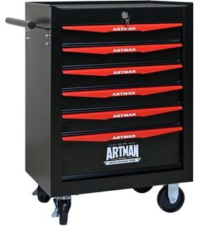 DEVERA "20"" Rolling Metal Tool Chest with 6 Drawers for Garage & Workshop"