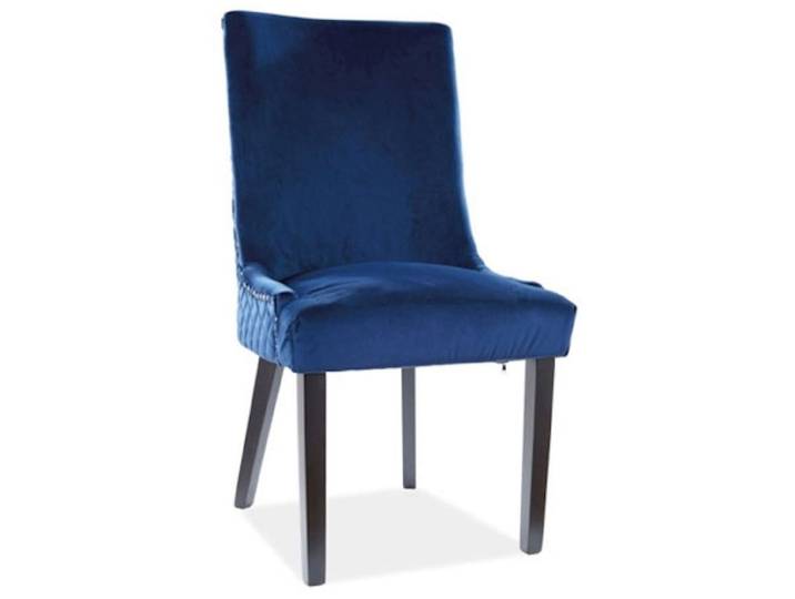 Feldmann-Wohnen Esszimmerstuhl Leon (4 St), marineblau 4er Set
