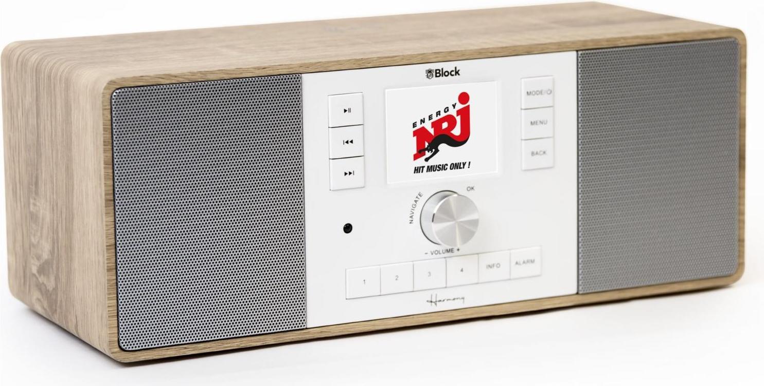 BLOCK Harmony, Persönlich, Digital, DAB+, FM, UKW, 87,5 - 108 MHz, 174,928 - 239,2 MHz, 6 W