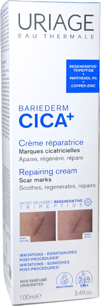 Uriage Bariéderm CICA+ Creme Reparador 100ml