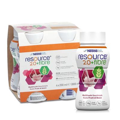 Resource 2.0+fibre Multifrucht 800 ml Flüssigkeit