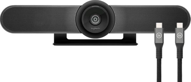 Logitech MeetUp Videocamera met BlueBuilt USB-C naar USB-C kabel van 2 meter