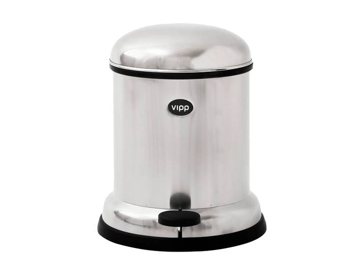 Vipp Vipp13 Treteimer 4 l Stainless steel