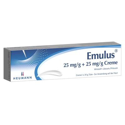 Emulus 25 mg/g + Creme 30 g