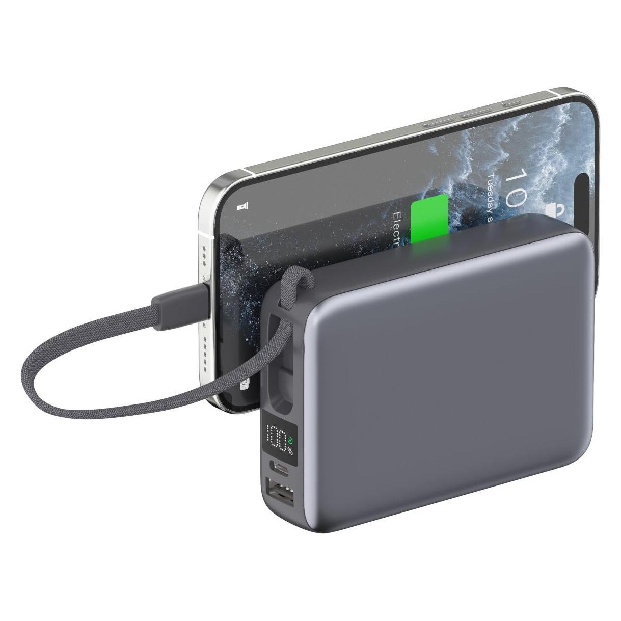 4smarts Pocket Dual Cord (20000 mAh, 22.50 W, 77 Wh) (4S541626)