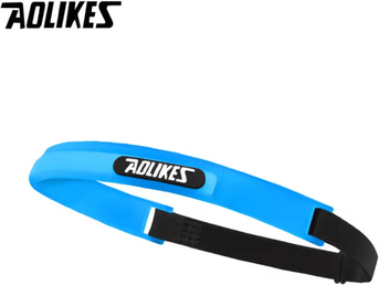 Inspire Curations AOLIKES Sports Head Sweatband Elastic Running Headband For Running, Cycling, Yoga & Fitness blue