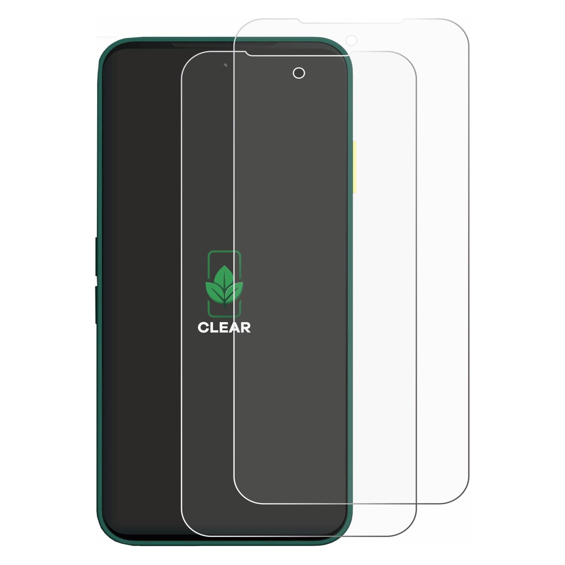 ScreenLeaf Schutzfolie für Fairphone 6 Displayschutz Display Schutz Folie Klar Transparent (2 Stk., Fairphone 6) (6159747)