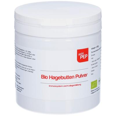 Quickpep Bio Hagebutte Plv.z.Her.e.Lsg.z.Einnehmen 300 g Pulver zur Herstellung einer Lösung zum Einnehmen
