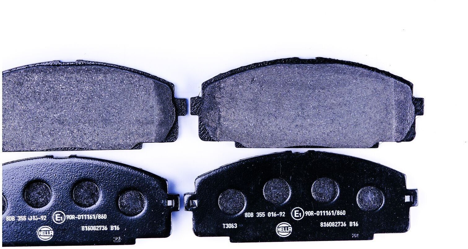 HELLA 8DB 355 016-921 Brake pad set