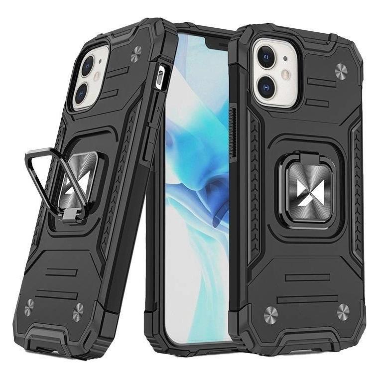 Wozinsky Ring Armor IPHONE 14 MAX Black (Apple iPhone 14 Plus) (Wozinsky Ring Armor IPHONE 14 Plus Black)