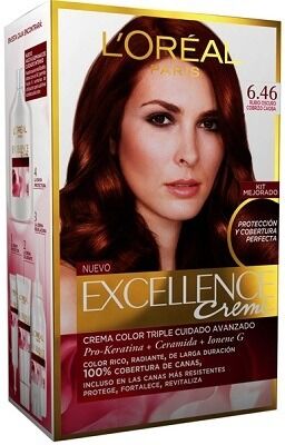 L'Oréal Paris Excellence Creme Permanent Hair Color 6.46 Rubio